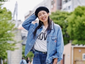 「そこらへんのモデルなんかよりめちゃくちゃおしゃれ」浜口京子、デニムコーデに反響「見る度綺麗になってる」