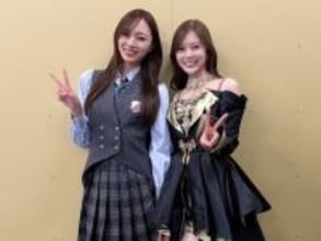 「現実？」白石麻衣、乃木坂衣装で梅澤美波とのツーショット！ 「エモいし似合うし」「アイドルだな」