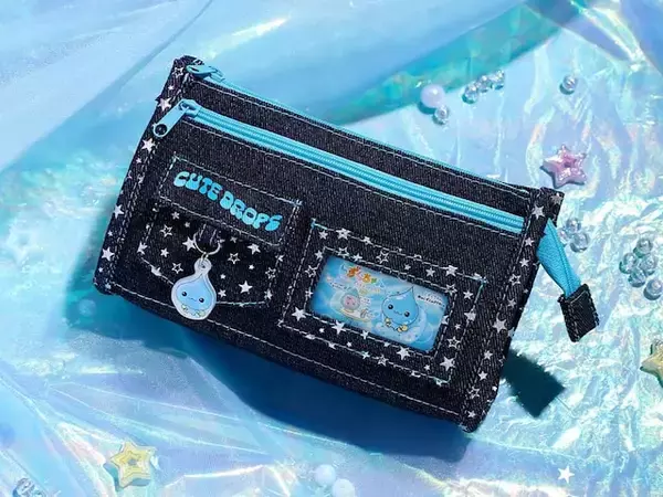 「【付録】しずくちゃんの「デニムポーチ」が付いてくる！ 予約必須の『しずくちゃん みんな持ってた！ 懐かしのデニムポーチBOOK』は5月25日発売」の画像