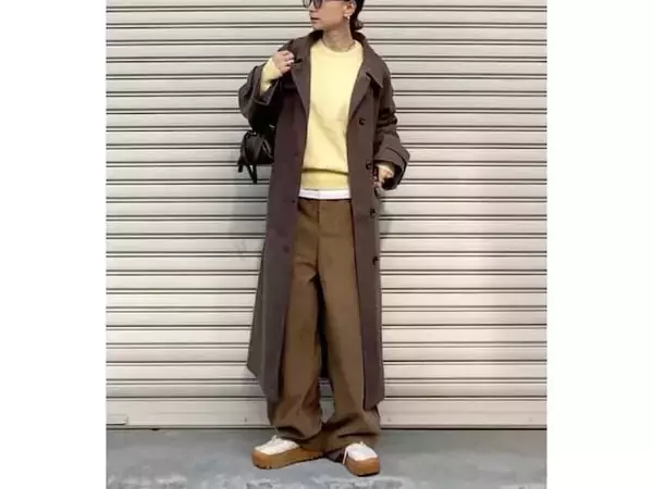 脱・マンネリ！ 春は「イエロー＆ブラウン」でこなれ見え！ 大人の「おしゃれカジュアル」コーデ