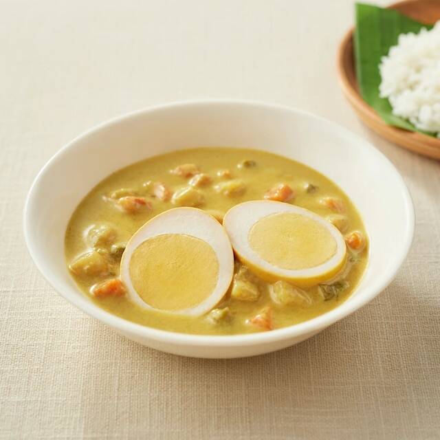 【無印良品の新作カレー】スリランカの知恵に学ぶ！ たまごと野菜のクリーミーカレーが新登場