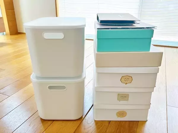 「【無印良品】家族の思い出も自分の終活も1箱にすっきり！ かさばらない「メモリアルボックス」の作り方」の画像