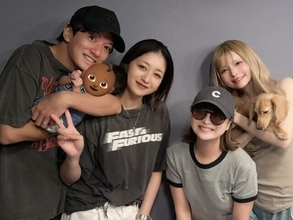 「私にしか鈴木奈々見えてない？」益若つばさ、“みちょぱ夫婦&ベビー”との写真に「合成なの？？？笑」の声