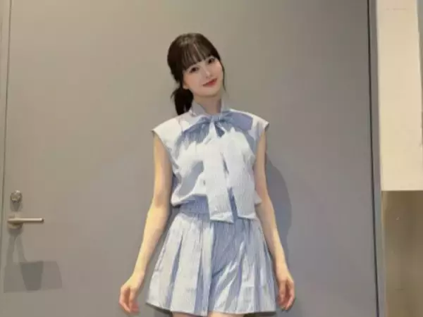 「脚細すぎじゃないか」本田紗来、「⁡夏服コーデ」から美脚を披露！ 「神に与えられた驚愕のスタイル」