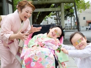 柳原可奈子、脳性まひの長女の七五三ショット公開！ 「ハッピーが溢れてる」「なんて素敵な写真」