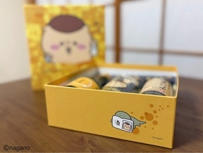 「え、酒魂入りのちいかわ日本酒！？！？」玉乃光酒造×“くりまんじゅう”のだし割りセットに反響。初回分は即完売
