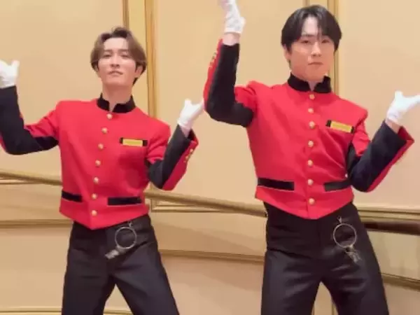 「脚長くないですか…？」Snow Man・渡辺翔太＆宮舘涼太、長過ぎる脚に反響！ 「スタイル、すごっ」