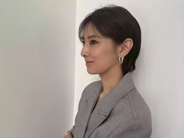 「ハンサムです」北川景子、ショートヘアの横顔に「どタイプのビジュ」「かっこよくてたまらんです。。」