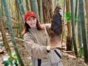 「かぐや姫よりかわいい」蛯原友里、夫・ILMARI＆子どもたちとたけのこ掘り「楽しそう」「可愛すぎ」