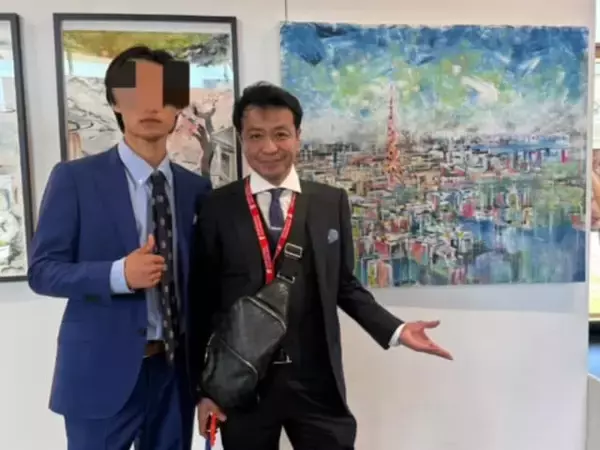 「こんなに綺麗な奥様と」中山秀征、高身長イケメン息子とのツーショット公開！ 「人生の成功者」