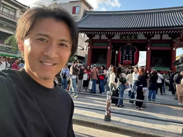 「若返り半端ない」山口達也、最新ショット公開！ 「禿げてても男前やないかい！」「昔より爽やか？」