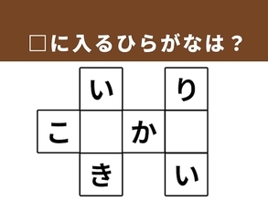 【クロスワードパズルクイズ】解けると楽しい！ □に入るひらがなは？ ヒントは「学問の分野」