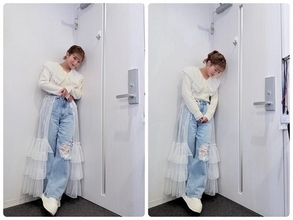 辻希美、しまむら品を取り入れた私服姿を公開「番組収録でした」