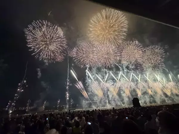 細川直美、家族で恒例の花火大会へ「良いスタートがきれた事に感謝」