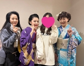 藤あや子、坂本冬美と孫からの称賛に喜び「お褒めの言葉を頂きました」