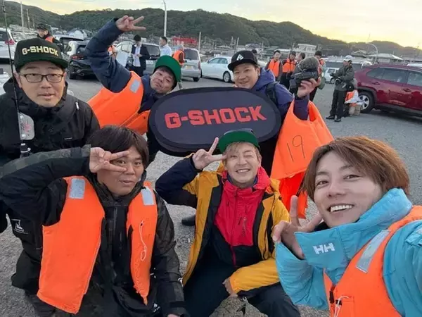 杉浦太陽、つるの剛士らとの恒例の釣り活動を報告「僕もマダイが釣れてよかった」