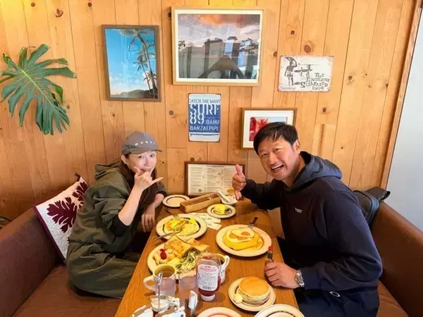 小原正子、夫・マック鈴木とのデートでアウトレットへ「ホワイトデーのプレゼント選びです」