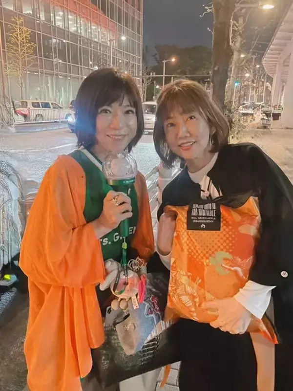堀ちえみ、松本伊代と“推し活”を満喫「ミセスの歌を生で聴けたしあわせ」