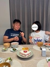 花田虎上の妻、ひな祭りの食卓を公開「子供の成長と共に食事も徐々に変化」