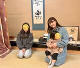 「安めぐみ、娘たちと浅草へお出かけしたことを報告「クレープを食べました」」の画像1