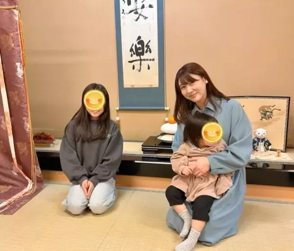 安めぐみ、娘たちと浅草へお出かけしたことを報告「クレープを食べました」