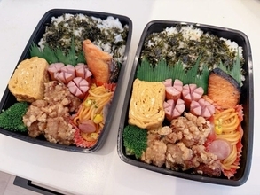 辻希美、朝に20分で作った息子たちの弁当「時間がバタバタで」