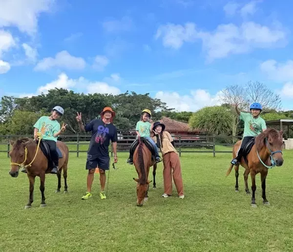 小原正子、乗馬体験をした子ども達の様子を明かす「見てるだけで幸せな気持ちになりました」