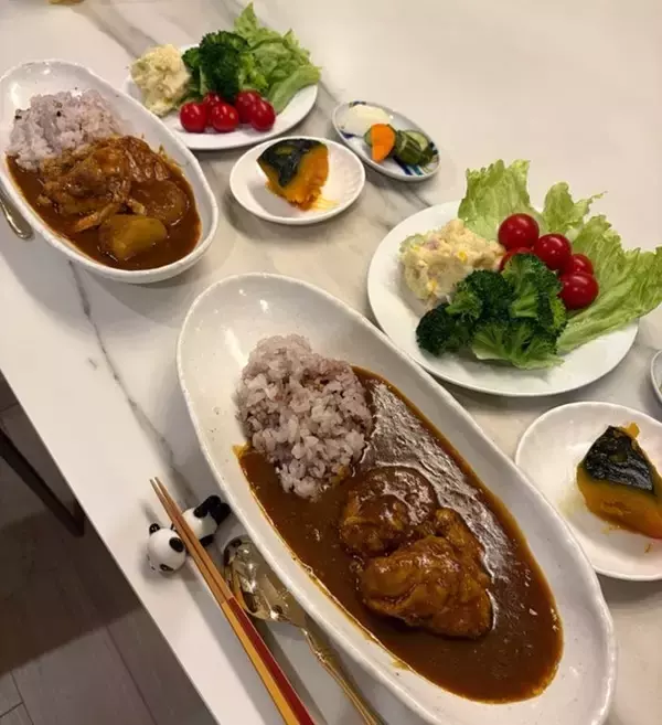 藤あや子、こだわりの手作りカレーを公開「甘さが半端ないです」