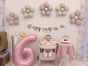 辻希美、次女のハーフバースデーを家族で祝福「可愛すぎやしませんか！？」