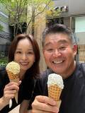 「花田虎上、妻と麻布台ヒルズでデザート堪能「ランチのあとぶらぶら」」の画像1
