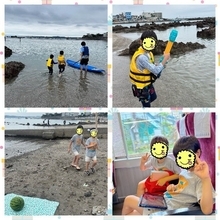 小倉優子、息子たちと夏休みを満喫「自然の中で遊べて、大満足な一日でした」