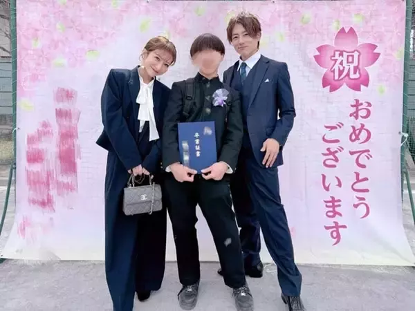 辻希美、長男の中学卒業に感慨「この間産んだと思ったのに 本当に子どもの成長は早い」