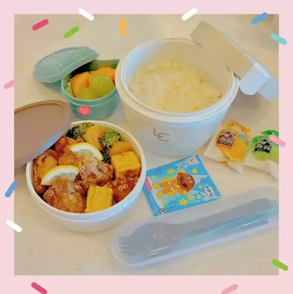 小倉優子、連日の手作り弁当を公開「パンパンに詰めちゃった笑」