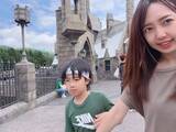 「川崎希、長男へのサプライズで大阪旅行へ「夏休みずっとユニバーサル行きたいと」」の画像1