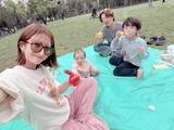 「辻希美、家族でピクニックを楽しんだことを報告「ご飯はコンビニで買って」」の画像1