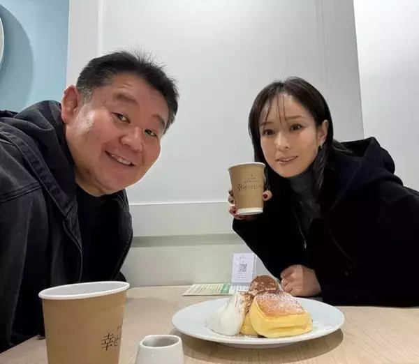 花田虎上、妻と初めて訪れたパンケーキ店「ふわふわで美味しかったなぁ」