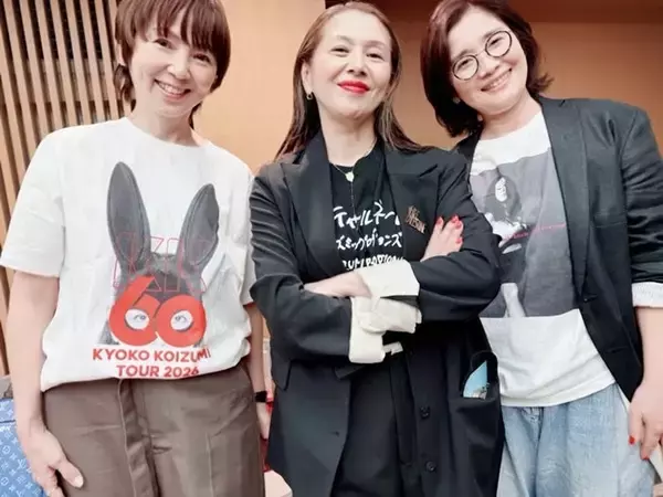 渡辺満里奈、石田ひかりと小泉今日子のライブを鑑賞し感激「誇りに思える先輩がいるってすごい」