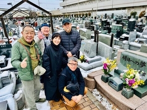 戸田恵子、角野卓造らと墓参りに訪れたことを報告「懐かしいお話で盛り上がり」