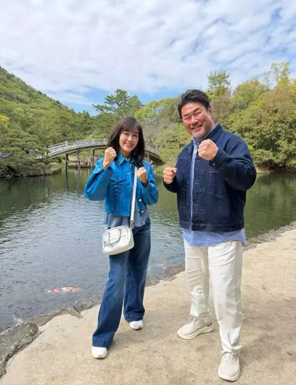 早見優、佐々木健介とのロケを報告「なんと！私たち同級生なのです」