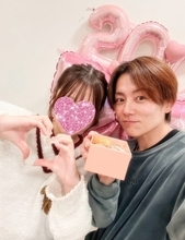 杉浦太陽、妻・辻希美と長女・希空からの手作りバレンタインに感動「手作りでもらえて嬉しいなぁ」