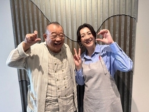 野々村友紀子、笑福亭鶴瓶とイベントで共演「あーおもしろかった！」