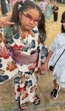 小原正子、長女たちと夏祭りを満喫「会話も行動もまあ、かわいい」