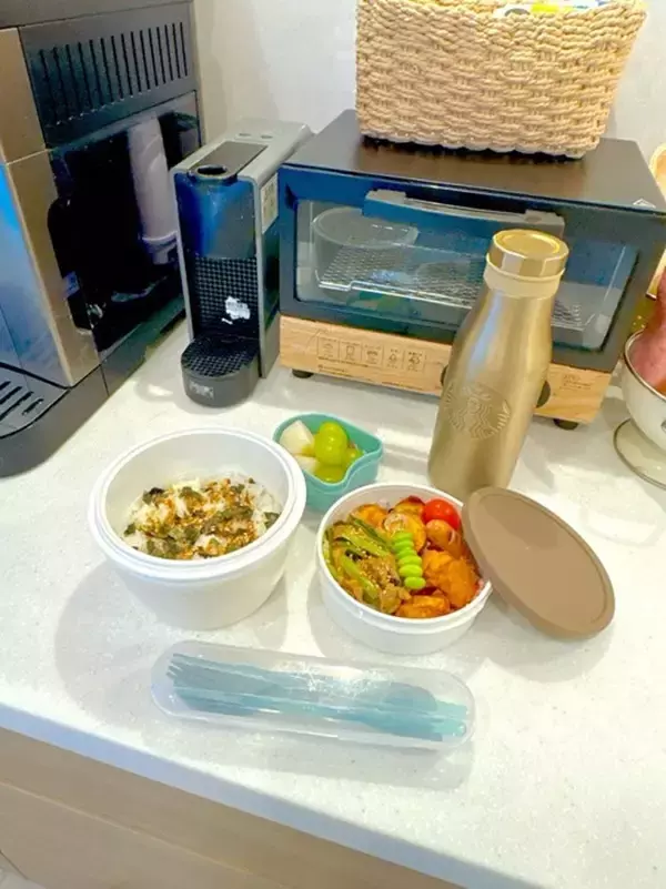 小倉優子、肉肉しい手作り弁当を披露「これが一番嬉しいので仕方がない」