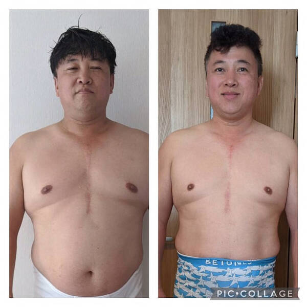 スギちゃん 減量前後を比較した写真を公開 凄い 痩せた の声 21年2月26日 エキサイトニュース
