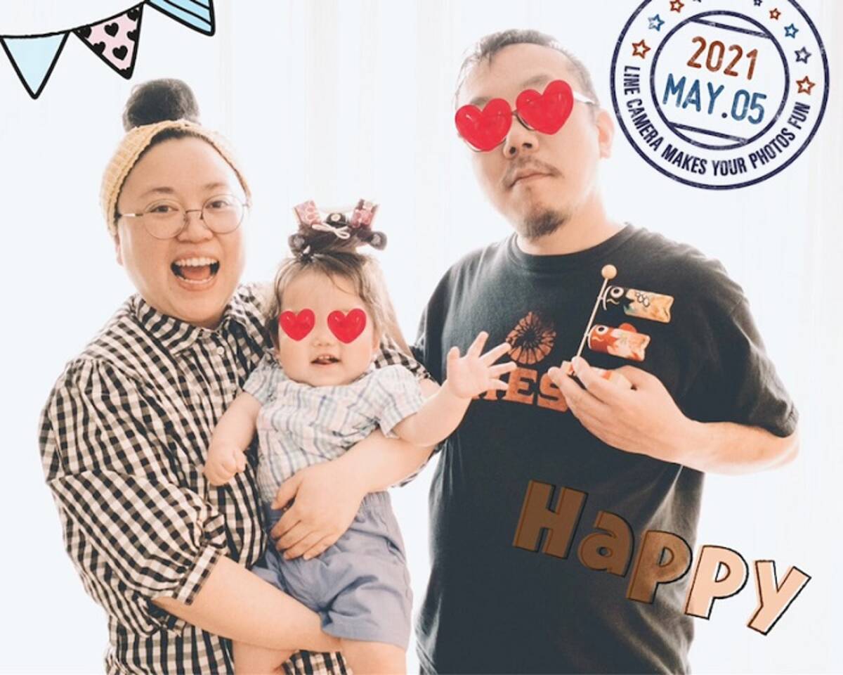 ニッチェ 江上 息子の生後8か月記念で家族写真 仲良し親子 素敵 の声 21年5月7日 エキサイトニュース