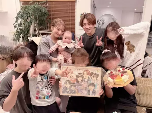辻希美、義母の誕生日祝いを報告 似顔絵のプレゼントに「泣いて喜んでくれました」