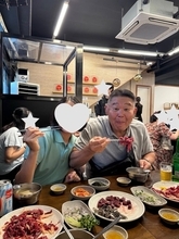 花田虎上、家族との韓国旅行で行列に並んで食べた料理「美味しくて有名らしい」