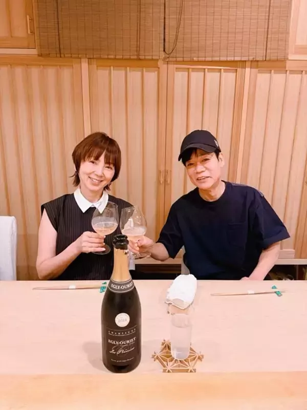 渡辺満里奈、結婚21年を迎え夫・名倉潤に感謝「これからも、よろしくね！」