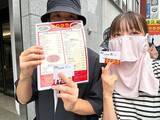 「あいのり・桃「整理券が…100番！」夫と渋谷の新店舗へ「立ちっぱなしは腰にくる…」」の画像1
