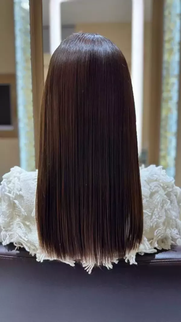 小倉優子、美容室でのヘアカットを報告「髪って年齢が出るのでケアを頑張らないと！！」